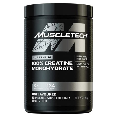 Muscletech 100 Creatine Monohydrate Unflavoured 402g C
