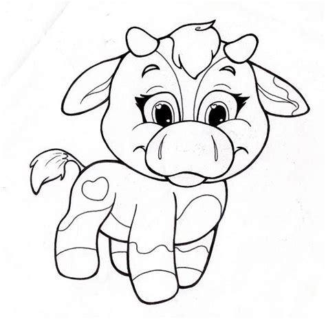 Cute coloring pages of animals. Get This Printable Cute Coloring Pages for Preschoolers ...