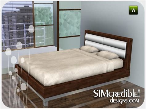 Simcredibles Gloss Bed