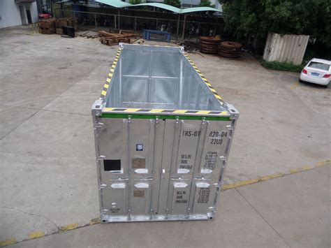 8x20 Open Top Container Trinity Rental Services