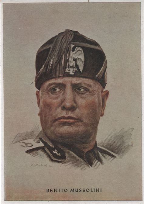Propaganda Postcard With Benito Mussolini Auction Cartoline Da Collezione Casa D Aste La Rosa