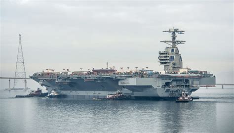 Navy Chief Expects To Fix Gerald Ford Nuclear Aircraft Carrier