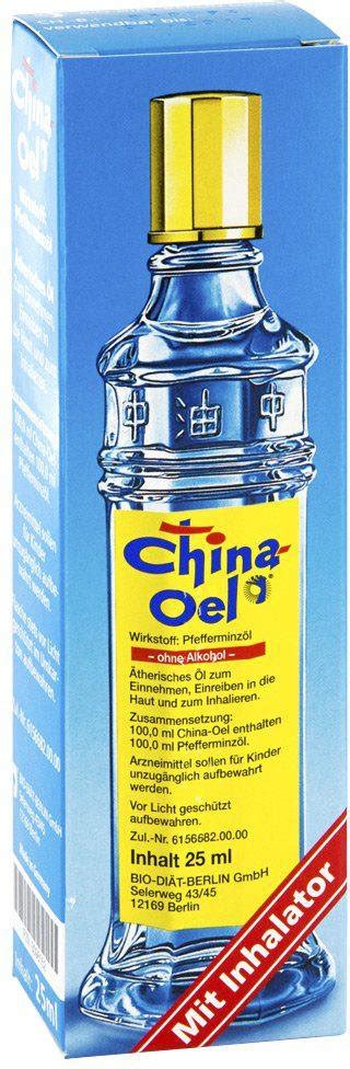 Bio Diät Berlin China Öl Mit Inhalator Pzn 3098152 Günstig Kaufen