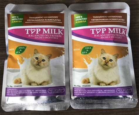 Jual Susu Kucing Top Milk 50gr Topmilk Cat Anak Kitten Low Lactose