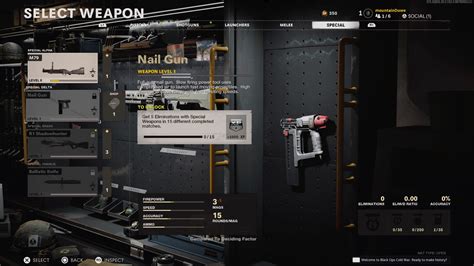 How To Unlock The Nail Gun In Call Of Duty Black Ops Cold War And