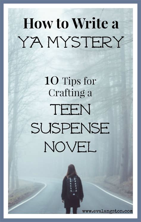 After catching a killer at her high school, she's back at home for a normal (that means boring) summer. How to Write YA Mystery Books: 10 Tips for Crafting a Teen ...