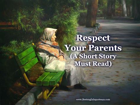 Respect Your Parents Very Touching Story Must Read Best English