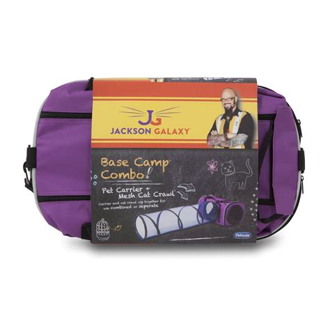 Canned, fresh or frozen foods; Petmate Jackson Galaxy Base Camp Carrier with Mesh Tunnel ...