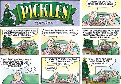 Pickles Comic After Christmas Christmas Seasons The Lockhorns Comic Books Comic Book Cover