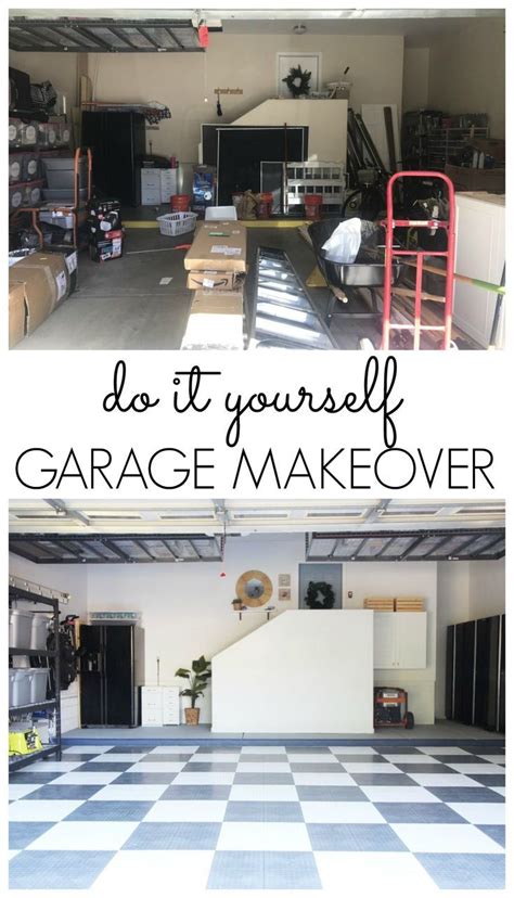 Diy Organized Garage Makeover Garage