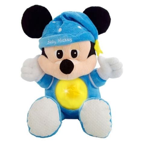 Disney Baby Mickey Mouse Night Glow Browns Toy Emporium