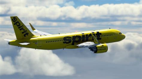 Fbw A32nx Spirit Airlines Bare Fare 4k For Microsoft Flight