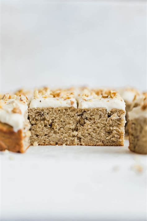 Spoon cake mixture into prepared tin and bake in preheated oven for 34 to 45 minutes or until a skewer inserted into the centre of the cake. Banana Walnut Cake - Handle the Heat