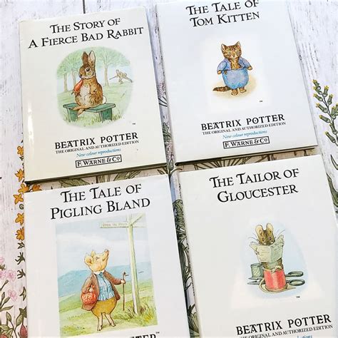 Beatrix Potter Story Books Choose Your Favourite Tale From Etsy