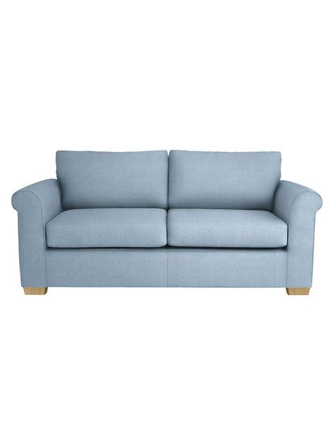 View snuggler sofas at john lewis. John Lewis & Partners Malone 3 Seater Large Sofa Bed with ...
