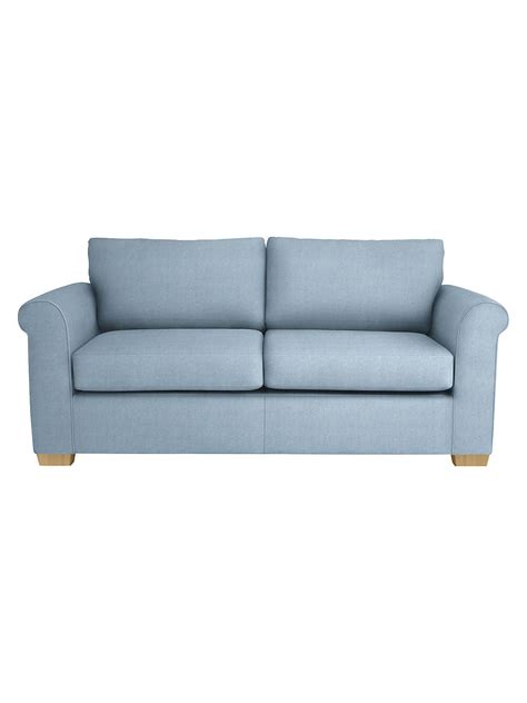 View snuggler sofas at john lewis. John Lewis & Partners Malone 3 Seater Large Sofa Bed with ...