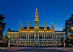 Is this the coolest city hall ever? I think maybe so! This is in Vienna ...