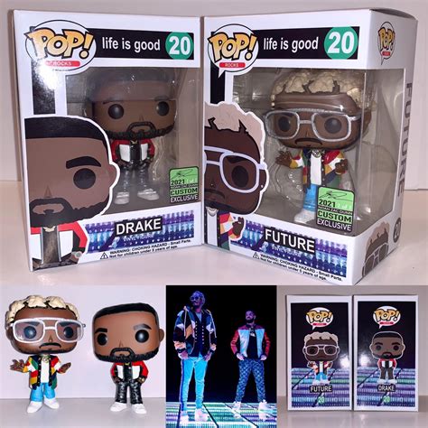 Drake And Future Custom Funko Pops From “life Is Good” Music Video Rfunkopop