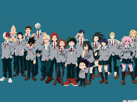 My Hero Academia Class 1 A Wallpapers Wallpaper Cave
