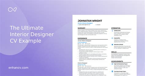 3 Interior Designer Cv Examples For 2023