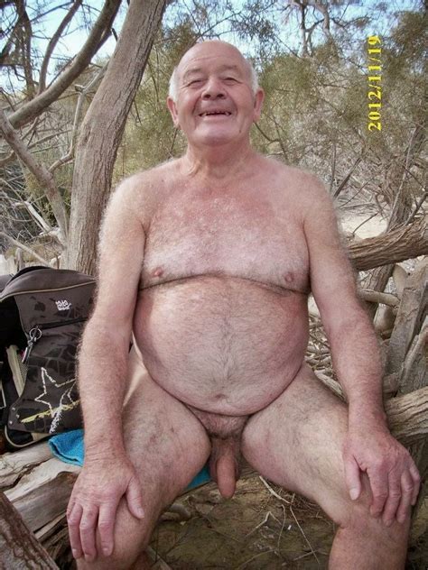 Really Old Naked Grandpa Cum