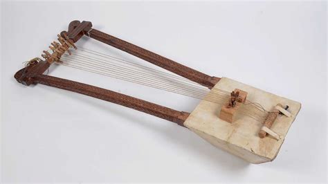 Lot 24 Begena Ethiopian Lyre Harp