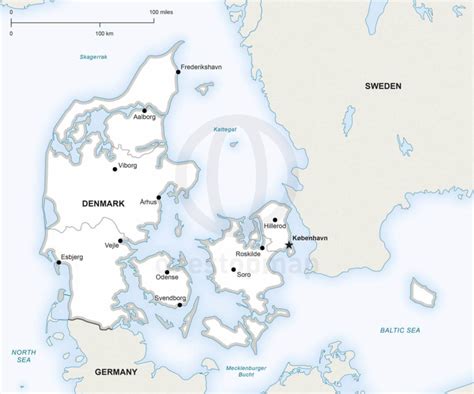 Check out our world rivers map selection for the very best in unique or custom, handmade pieces from our shops. Vector Map of Denmark Political | One Stop Map