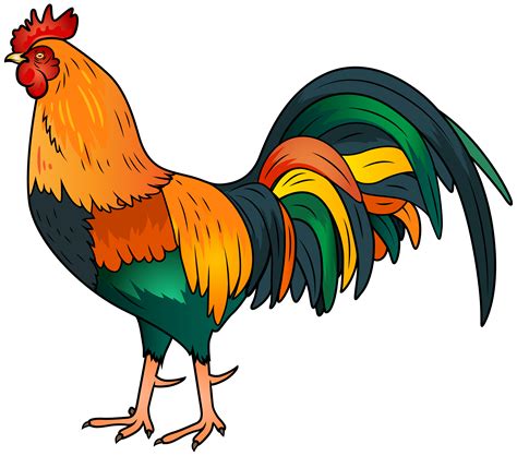Rooster clip art image - Clipartix | Art images, Rooster, Chicken clip art