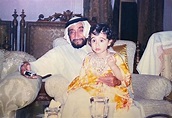 Zayed bin Sultan Al Nahyan y su nieta, Hessa bint Almur bin Maktoum Al ...