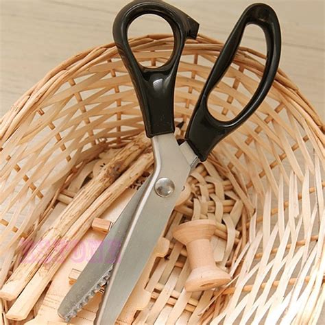 New Stainless Pro Zig Zag Pinking Sewing Cut Dressmaking Tailor Shears