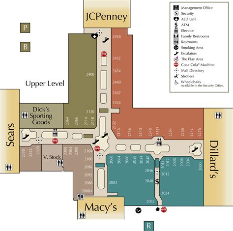 You will exit out the back door of the school. Mall Directory | Mid Rivers Mall