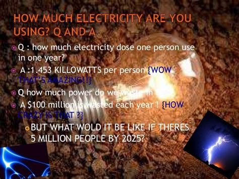 Fun Facts About Electricity By Sammy And Anitak