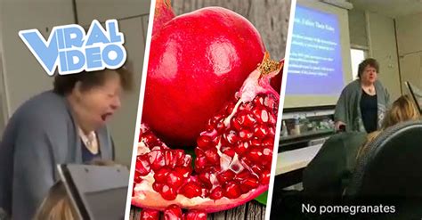 Viral Video No Pomegranates