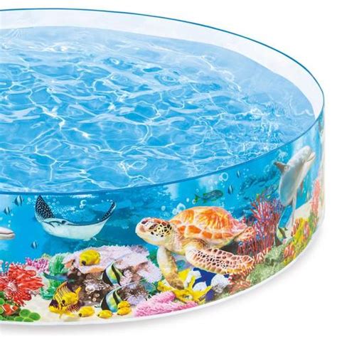 Intex 8 Ft X 8 Ft X 30 In Round Above Ground Pool At