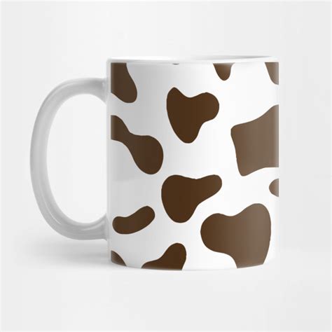 Cow Print Mugs Chocolate Brown Cow Print Mug Tp0212 Cow Print Shop