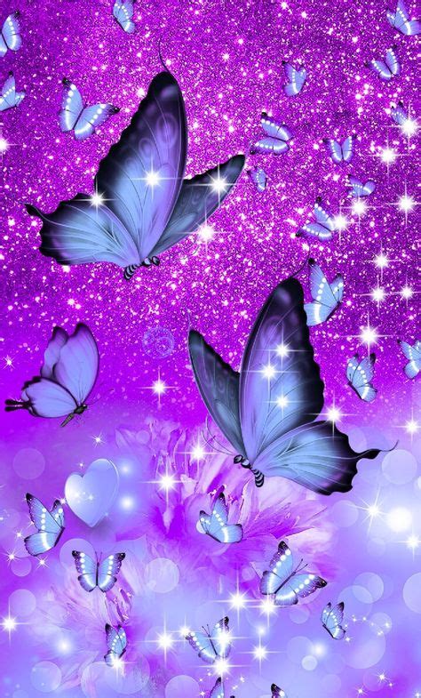 17 Purple Butterfly Wallpaper Ideas Butterfly Wallpaper Purple