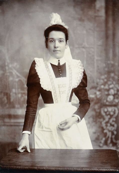 Edwardian Housemaid Victorian Era Fashion Victorian Aesthetic Edwardian Era Maid Outfit Maid
