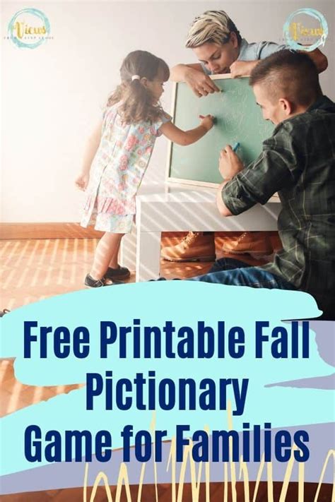 Fall Pictionary Printable Board Game For Kids Artofit