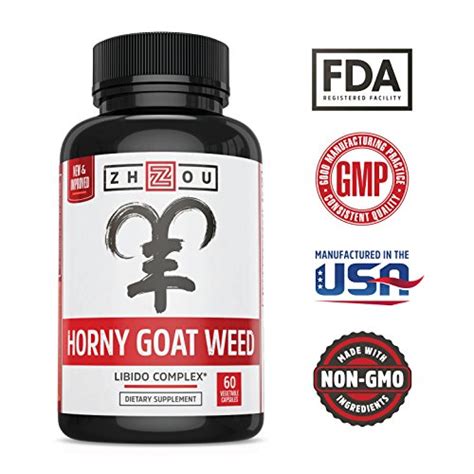 Premium Horny Goat Weed Extract With Maca And Tribulus Natural