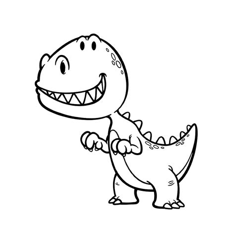 Een dinosaurus tekenen is niet zo moeilijk als je denkt. dinos-0021 | Kleurplaten, Dinosaurussen, Dingen om te tekenen