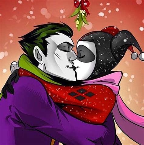 Harley Quinn And Joker Kiss