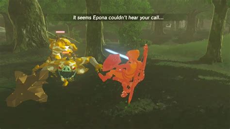 Link Gives Gold Bokoblins Savage Lynel Crushers Zelda Breath Of The