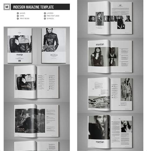 40 Creative Magazine Print Layout Templates For Free