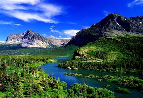 Background Image Mountains Glacier National Park