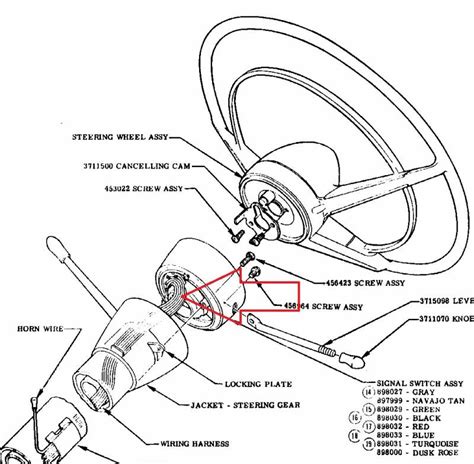 💫 1955 Chevy Steering Column Wiring Diagram ⭐