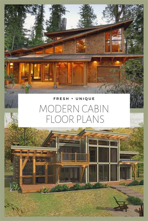 Modern Cabin House Plans