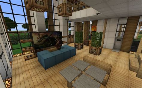 20 Living Room Ideas Designed In Minecraft Minecraft Mods Minecraft