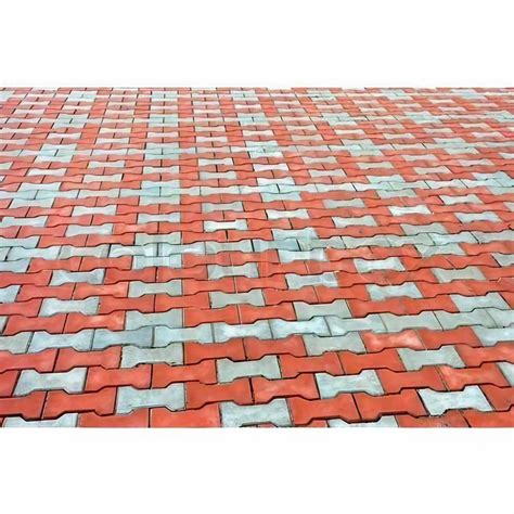 Cement Interlocking Tiles Tile Size 3x4 Inch Thickness 75 Mm At Rs