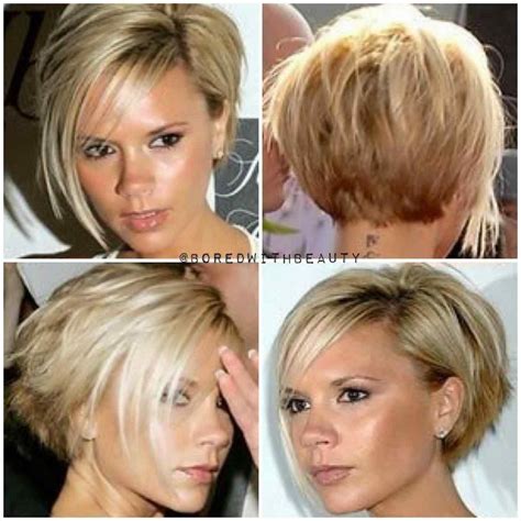 Short haircuts are always in style. you-unbeatable-tips-styling-unruly-hair-not-unbeatable-short-curly ... | Beckham hair, Victoria ...