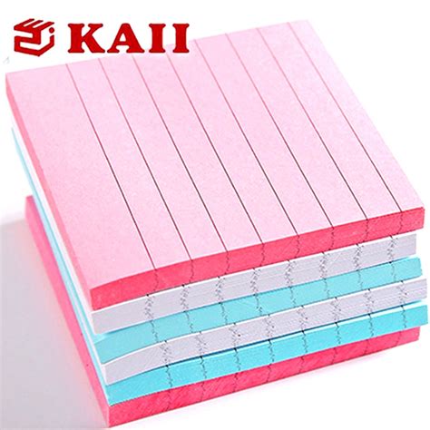 Kaii Print Fresh Small Memo Block Notepad Blank Non Adhesive Tear